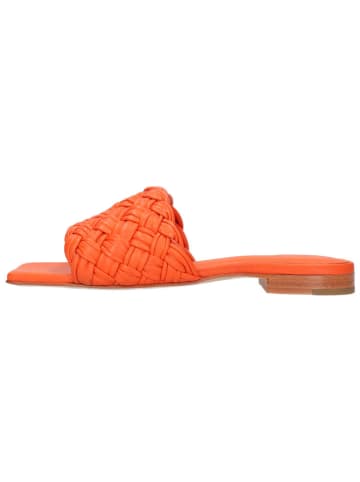 MELVIN & HAMILTON Leren slippers "Eglantine 1" oranje
