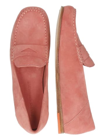 MELVIN & HAMILTON Leren instappers "Thea" lichtroze