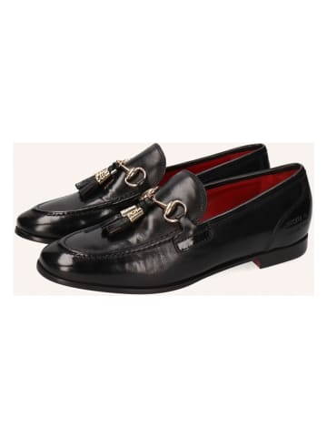 MELVIN & HAMILTON Leren mocassins "Scarlett" zwart