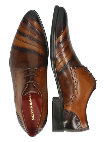 MELVIN & HAMILTON Leder-Schnürschuhe "Toni 54" in Hellbraun