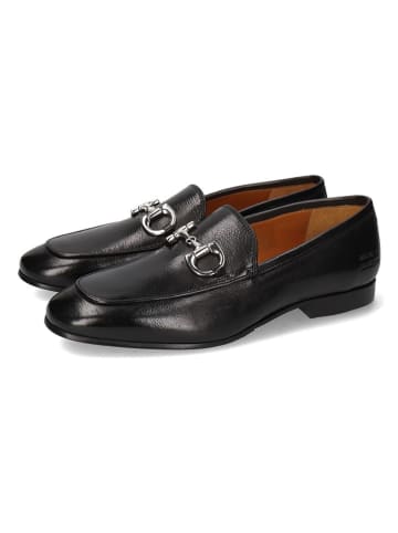 MELVIN & HAMILTON Leren mocassins "Clive 1" zwart
