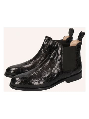 MELVIN & HAMILTON Leren chelseaboots "Susan" zwart