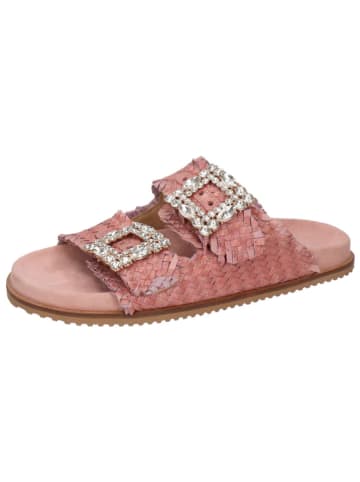 MELVIN & HAMILTON Leder-Pantoletten "Eve 1" in Rosa