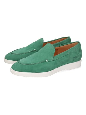 MELVIN & HAMILTON Leren mocassins "Filippa 1" groen
