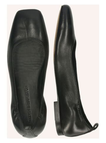MELVIN & HAMILTON Leder-Ballerinas "Livia" in Schwarz
