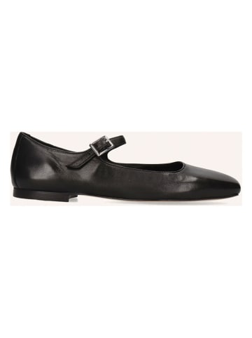 MELVIN & HAMILTON Leder-Slingballerinas "Livia" in Schwarz