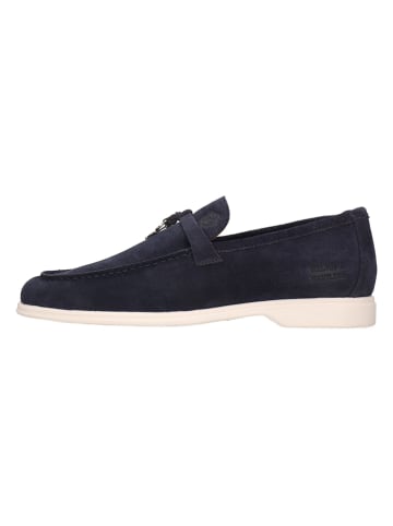 MELVIN & HAMILTON Leren mocassins "Earl 3" donkerblauw