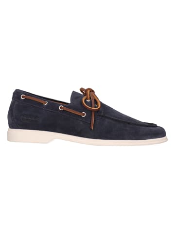 MELVIN & HAMILTON Leren mocassins "Earl 13" donkerblauw