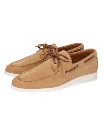 MELVIN & HAMILTON Leder-Mokassins "Earl 13" in Hellbraun