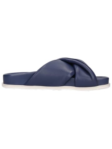 MELVIN & HAMILTON Leren slippers "Amara 9" blauw
