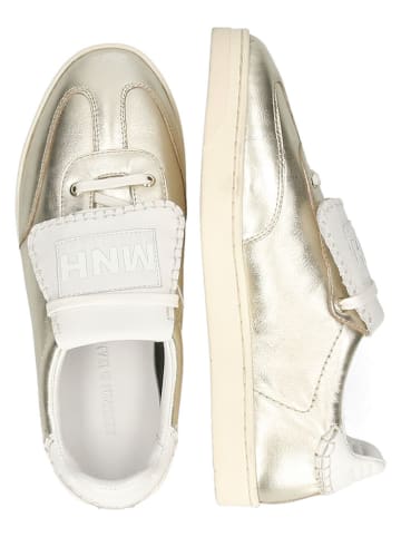 MELVIN & HAMILTON Leren sneakers "Milani 2" zilverkleurig