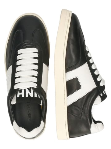 MELVIN & HAMILTON Leren sneakers "Milani 4" zwart/wit