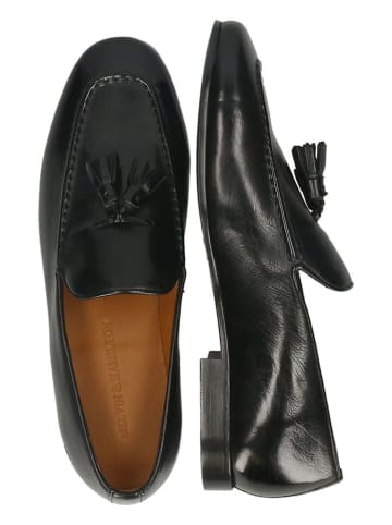 MELVIN & HAMILTON Leder-Mokassins "Clive 20" in Schwarz