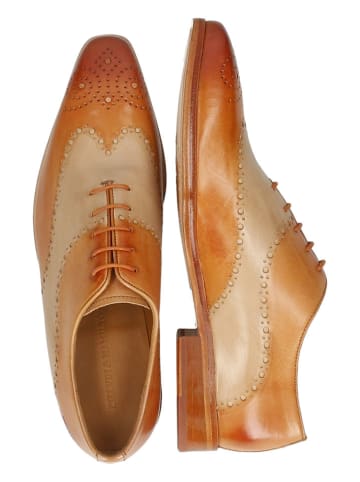 MELVIN & HAMILTON Leder-Schnürschuhe "Lance 41" in Orange