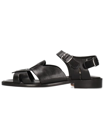 MELVIN & HAMILTON Leder-Sandalen "Everly 1" in Schwarz