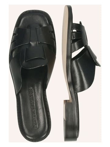 MELVIN & HAMILTON Leder-Pantoletten "Everly" in Schwarz