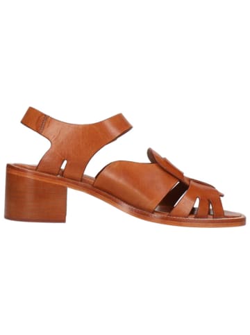 MELVIN & HAMILTON Skórzane sandały "Charlotta 1" w kolorze jasnobrązowym