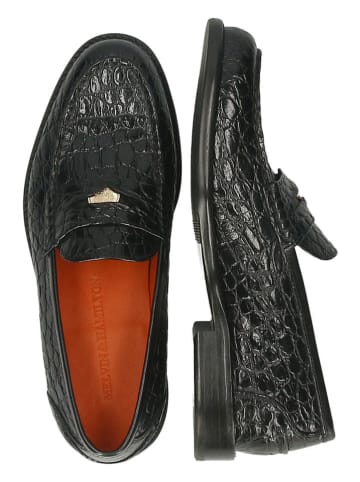 MELVIN & HAMILTON Leren mocassins "Gianna 3" zwart