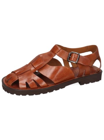 MELVIN & HAMILTON Leren enkelsandalen lichtbruin