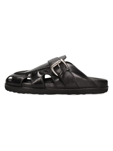 MELVIN & HAMILTON Leder-Clogs "Robert 39" in Schwarz