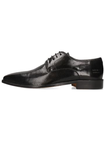 MELVIN & HAMILTON Leder-Schnürschuhe "Alex 1" in Schwarz