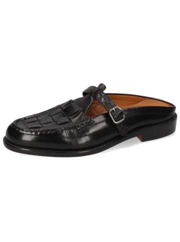 MELVIN & HAMILTON Leder-Clogs "Gianna 7" in Schwarz
