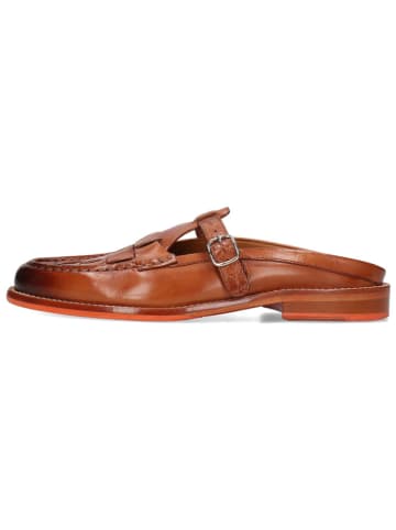 MELVIN & HAMILTON Leder-Clogs "Gianna 7" in Hellbraun