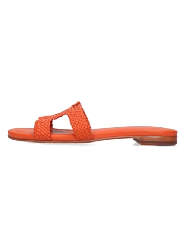MELVIN & HAMILTON Leren slippers "Hanna 83" oranje