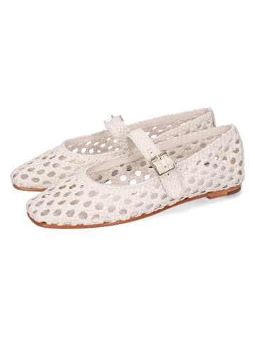 MELVIN & HAMILTON Leren ballerina's "Bexley 2" crème