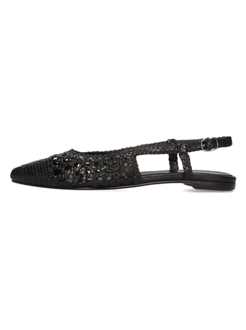 MELVIN & HAMILTON Leder-Slingballerinas "Fiora 3" in Schwarz