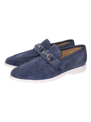 MELVIN & HAMILTON Leren mocassins "Earl 28" donkerblauw
