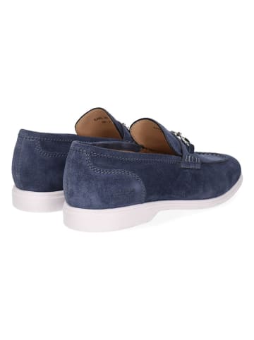 MELVIN & HAMILTON Leren mocassins "Earl 28" donkerblauw