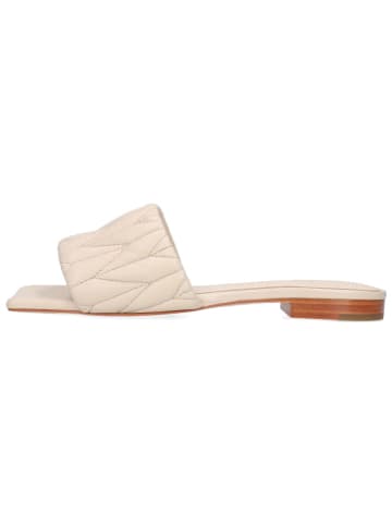 MELVIN & HAMILTON Leren slippers "Eglantine 2" beige