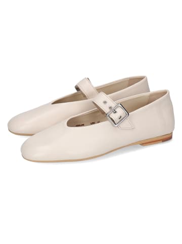 MELVIN & HAMILTON Leder-Ballerinas in Beige