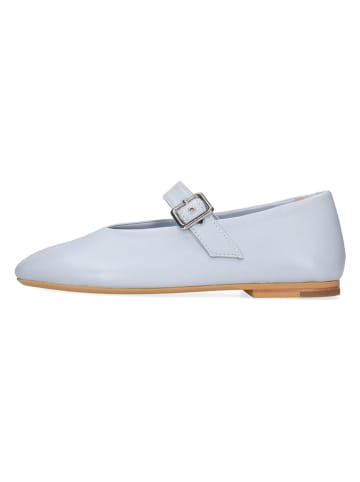 MELVIN & HAMILTON Leder-Ballerinas in Hellblau