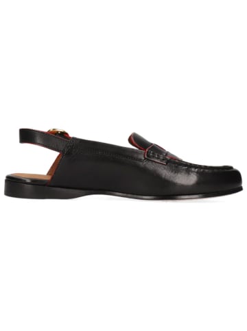 MELVIN & HAMILTON Leder-Slingballerinas "Julietta 5" in Schwarz