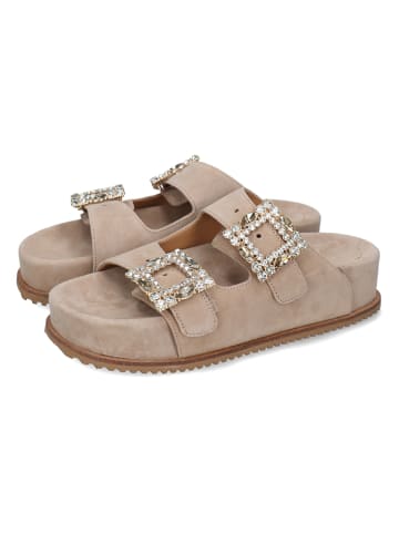 MELVIN & HAMILTON Leder-Pantoletten "Eve 3" in Beige