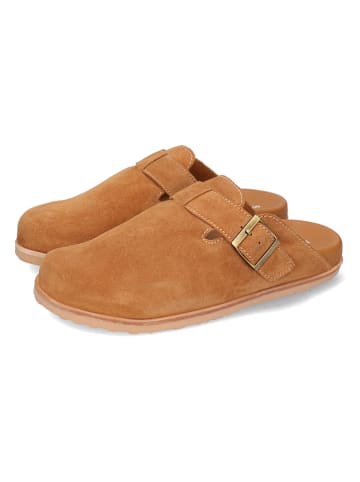 MELVIN & HAMILTON Leder-Clogs "Ken 1" in Hellbraun