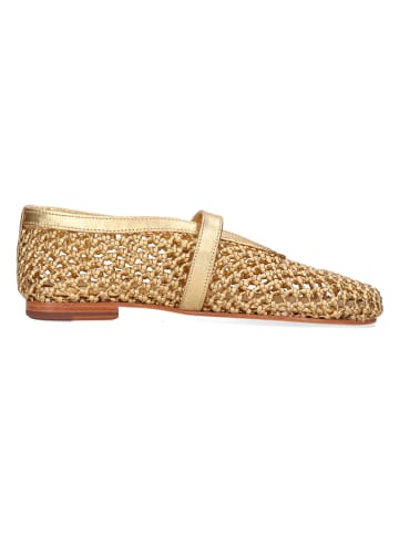MELVIN & HAMILTON Leder-Ballerinas "Alivia 1" in Gold