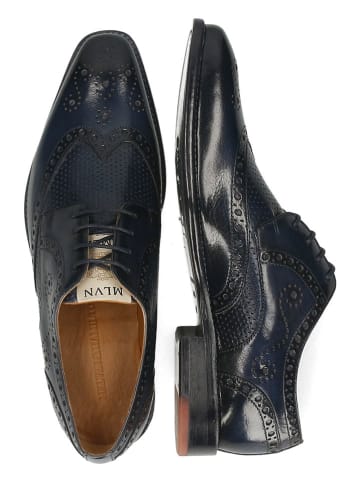 MELVIN & HAMILTON Leder-Schnürschuhe "Dylan 2" in Dunkelblau