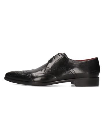MELVIN & HAMILTON Leder-Schnürschuhe "Toni 52" in Schwarz