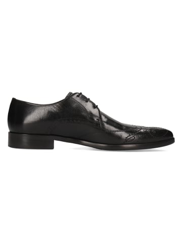 MELVIN & HAMILTON Leder-Schnürschuhe "Toni 52" in Schwarz