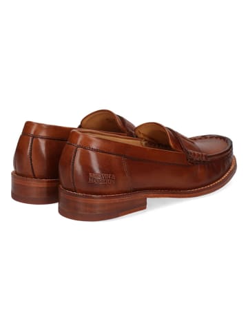 MELVIN & HAMILTON Leren mocassins "Nyla 2' lichtbruin