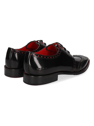 MELVIN & HAMILTON Leder-Schnürschuhe "Elvis 92" in Schwarz