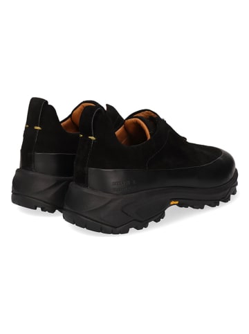 MELVIN & HAMILTON Skórzane slippersy "Clifford 1" w kolorze czarnym