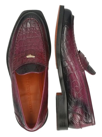 MELVIN & HAMILTON Leren mocassins "Gianna 3" rood