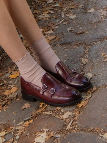 MELVIN & HAMILTON Leder-Mokassins "Regine 22" in Rot