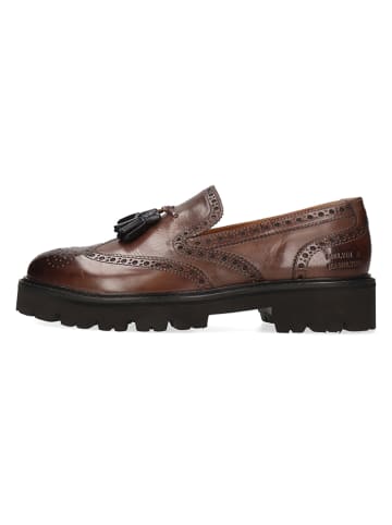 MELVIN & HAMILTON Skórzane mokasyny "Regine 24" w kolorze jasnobrązowym