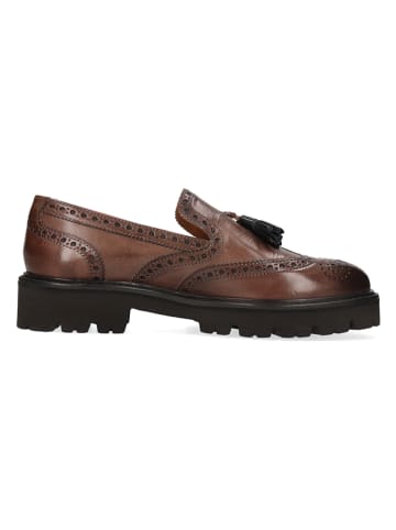 MELVIN & HAMILTON Leren mocassins "Regine 24" lichtbruin