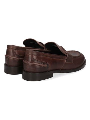 MELVIN & HAMILTON Leren mocassins "Valeska 1" bruin